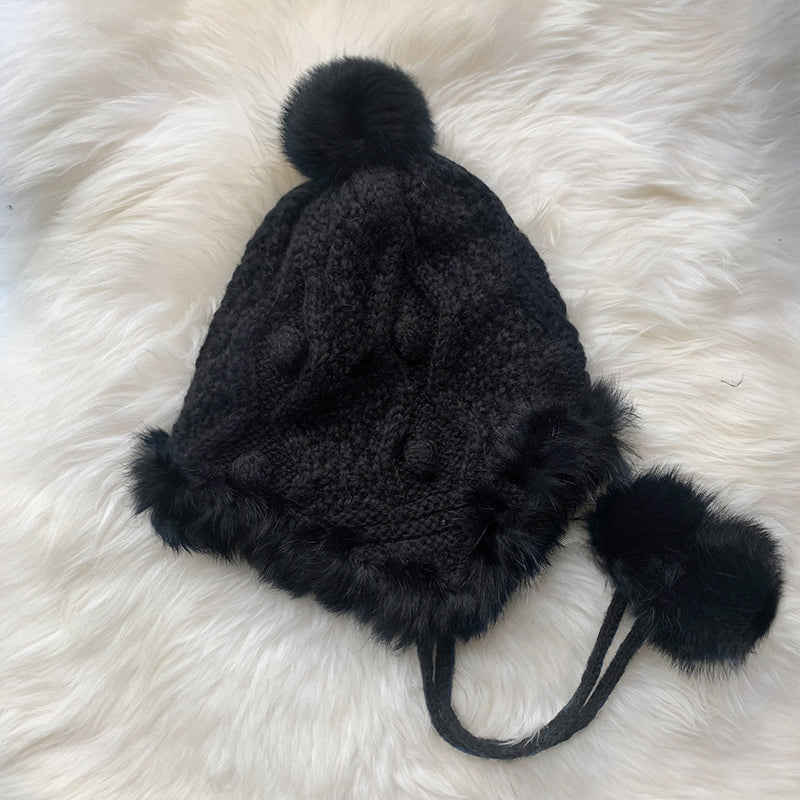 Women’s Fashion Winter Wool Hat – Warm Classic Cold-Weather Beanie