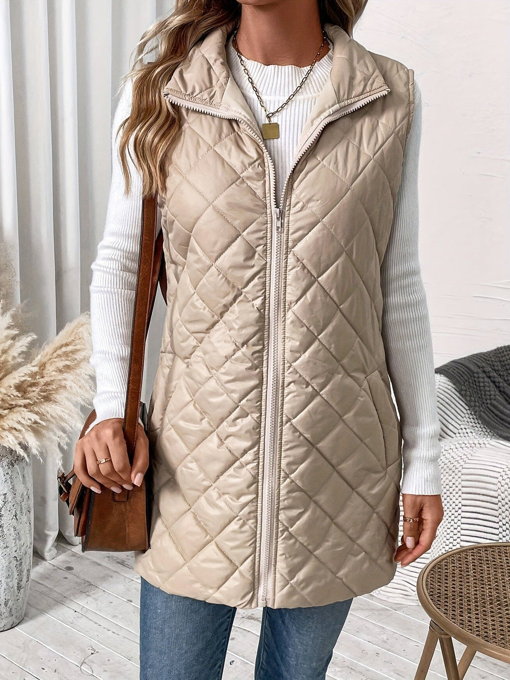Women’s Cotton Jacket – Solid Color Lightweight Casual Outerwear