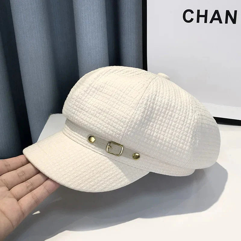 Women’s Octagonal Newsboy Beret
